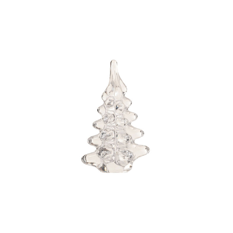 Decorative Glass Christmas Tree, Clear image number 0