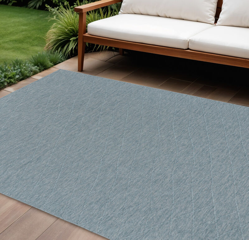 HomeRoots Geometric Indoor Outdoor Area Rug image number 1