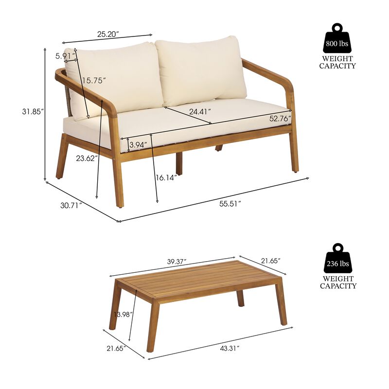 Pogtit Outdoor Patio Furniture Set image number 9
