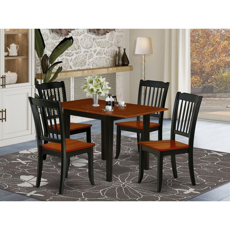 Dining Room Set Black & Cherry