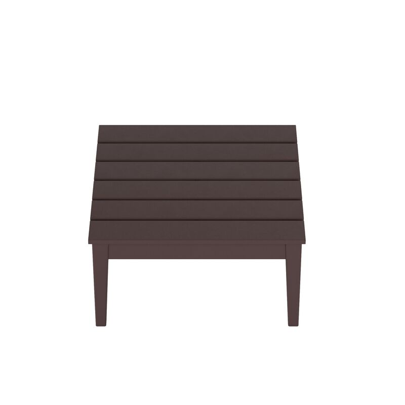 WestinTrends Outdoor Patio Modern Adirondack Conversation Table
