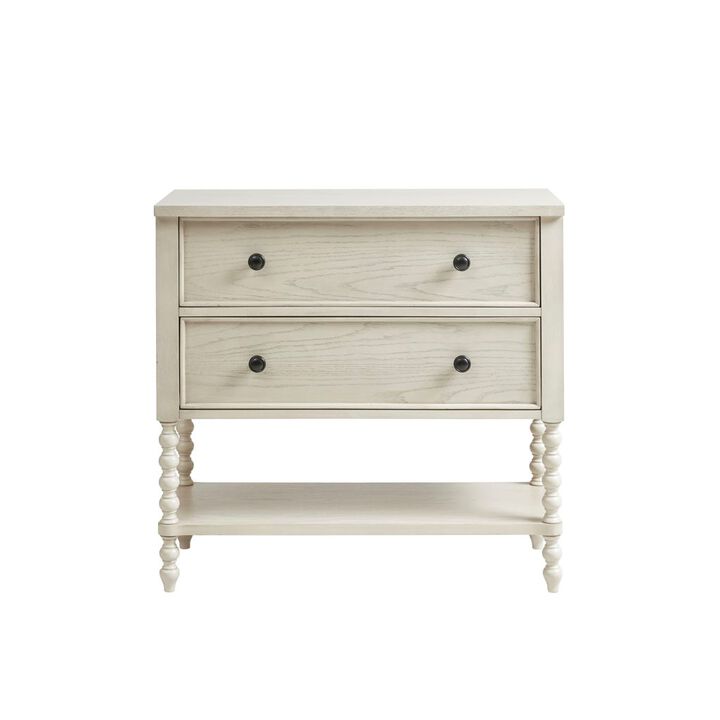 Gracie Mills Hebert Elegant 2-Drawer Chest
