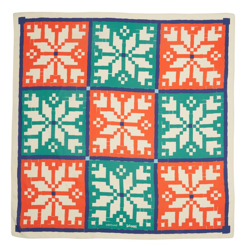 Furoshiki Gift Wrap by Kelsey Weigl | 35", Polyester image number 1