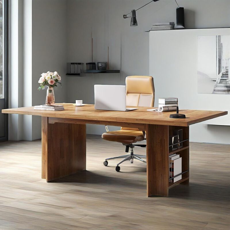 Stylish Office Desk &ndash; Sleek, Modern Design with Ample Workspace for Home or Office