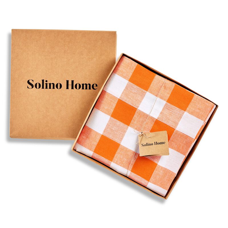 Linen Tablecloth - Buffalo Check image number 4