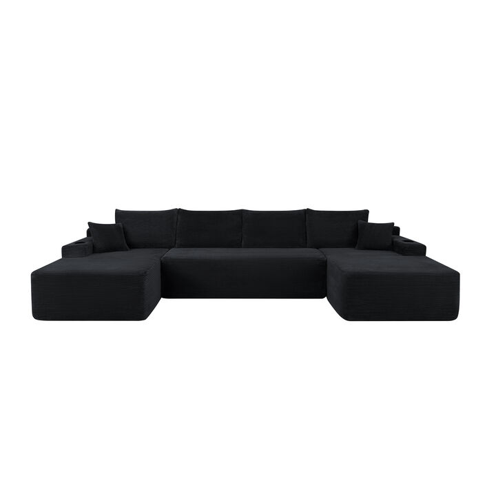 Mernri 126" Cloud Sectional Sofa
