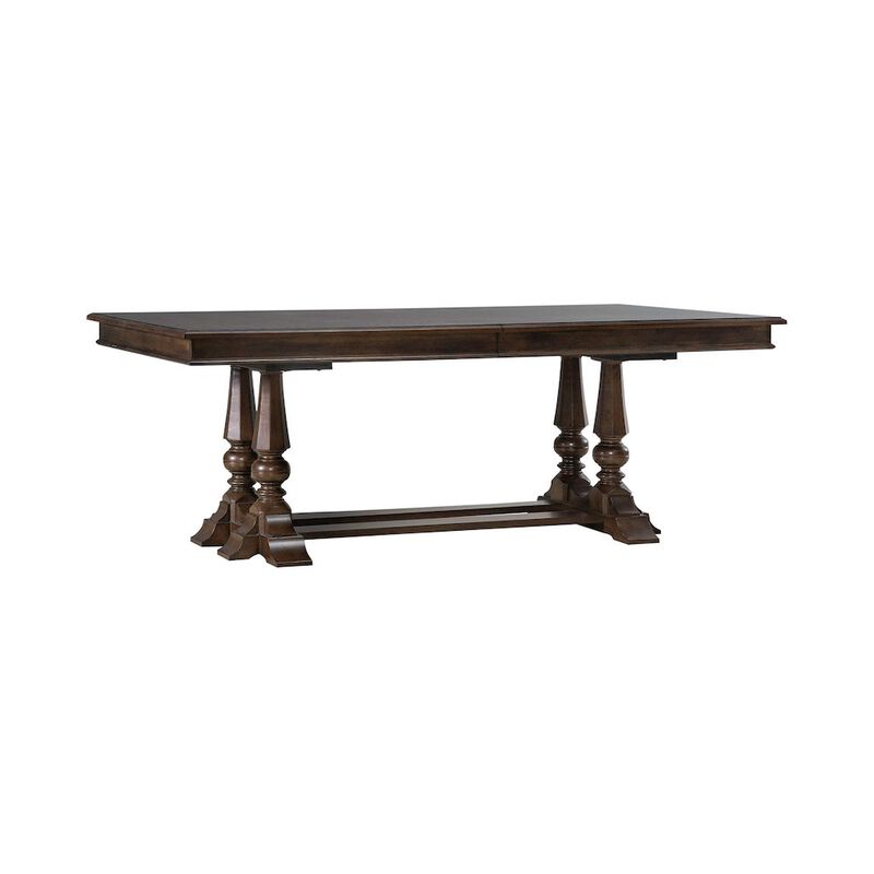 Liberty Furniture Arden Road Dining Room Trestle Table - Satin Cherry image number 7