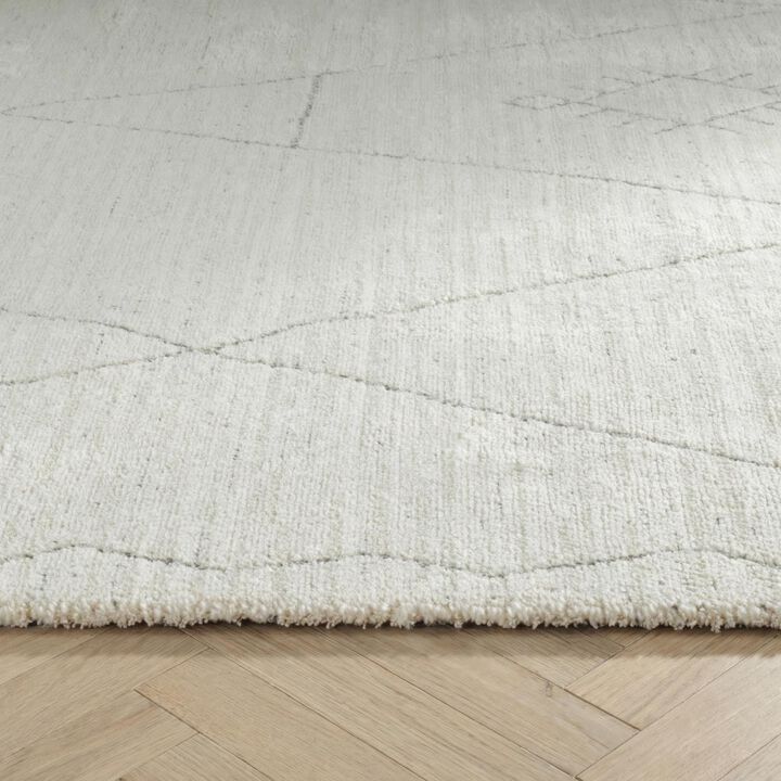 HomeRoots Abstract Non Skid Area Rug