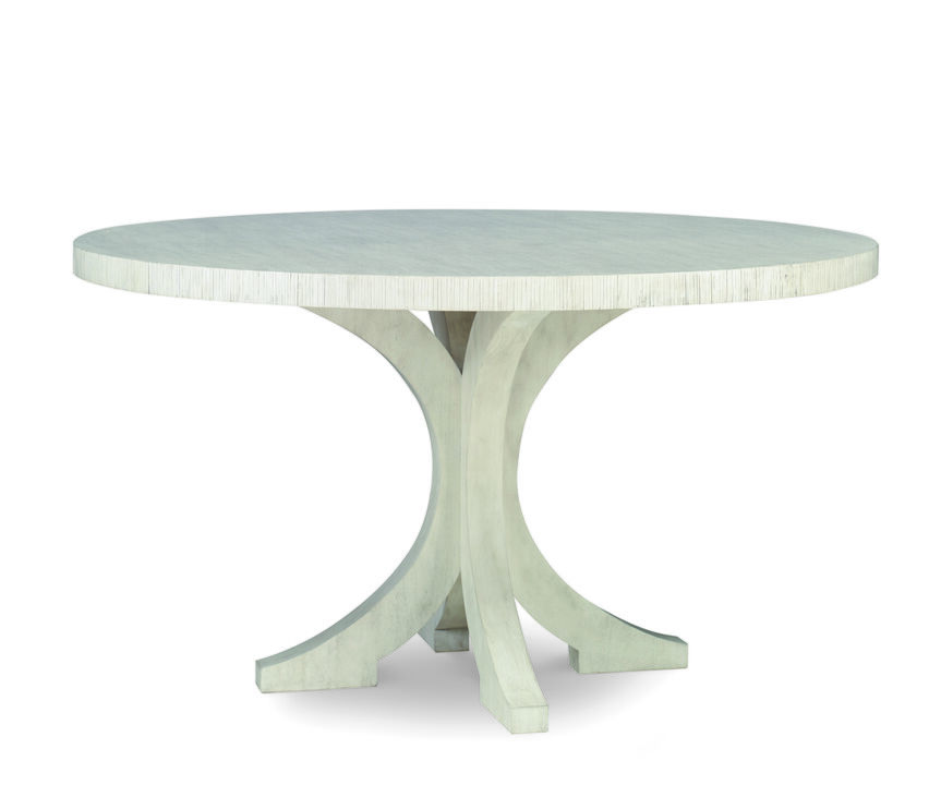 Carlyle Oak Peninsula Round Dining Table