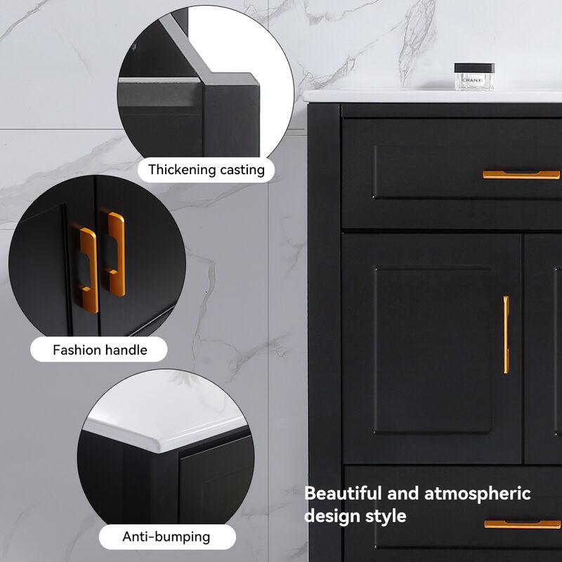 Nafvas 48" Bathroom Vanity with Resin sink image number 6