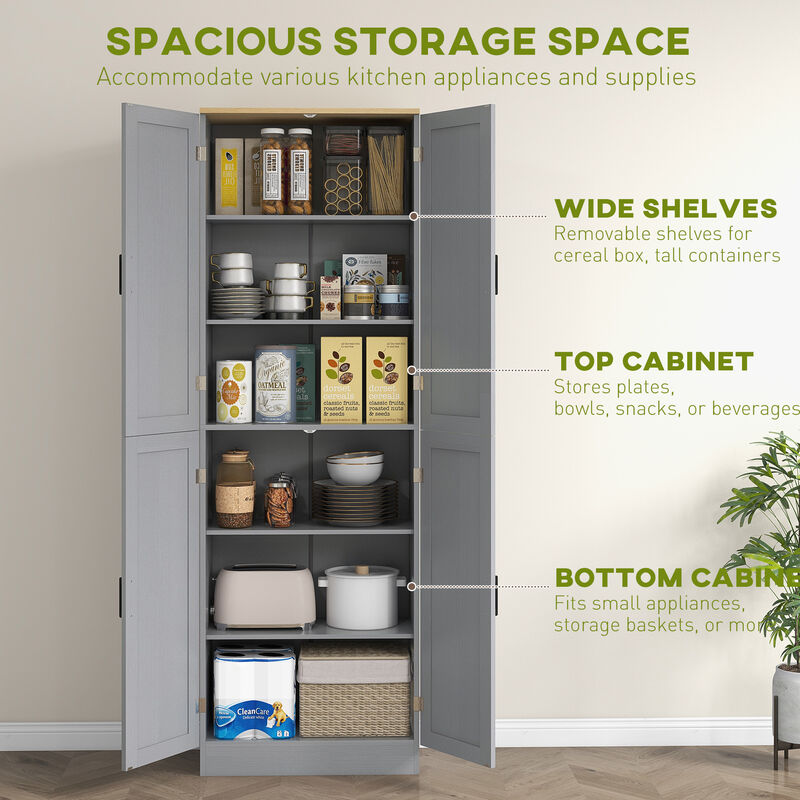 Stylish Wooden Kitchen Cabinet with Ample Storage for Dining Area image number 2