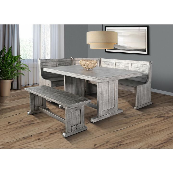 Sunny Designs Wood Breakfast Nook Dining Set