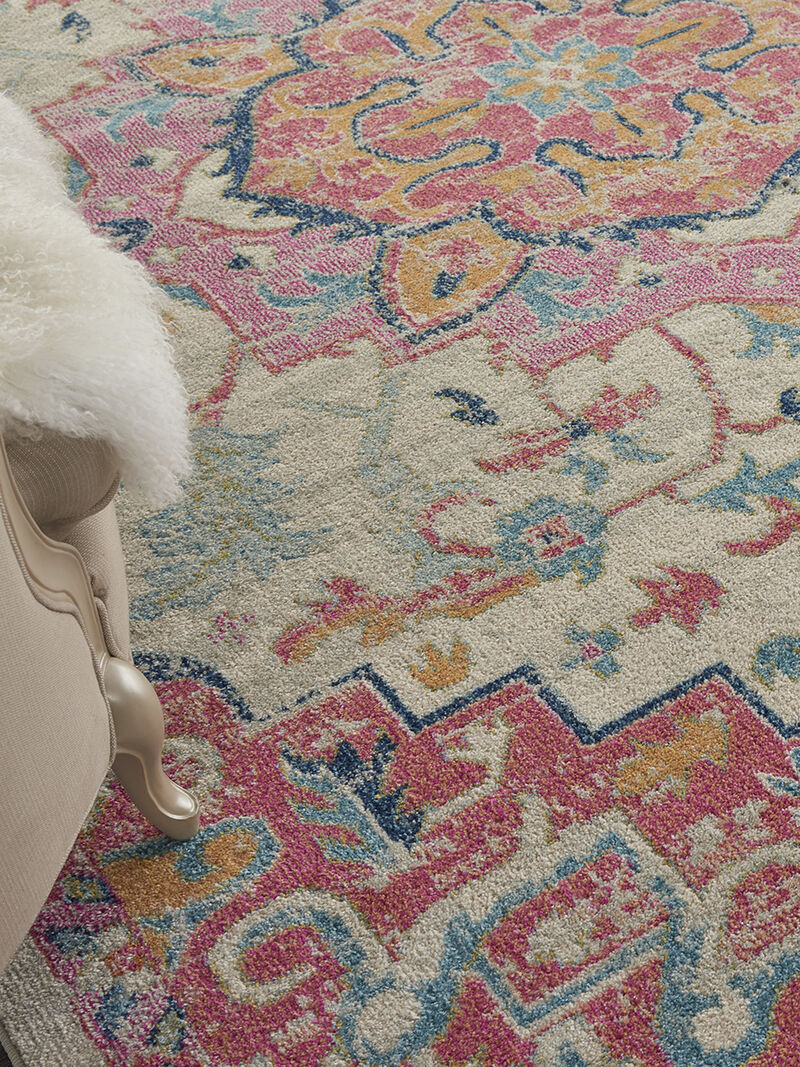 Passion PSN25 Ivory/Pink 9' x 12' Rug