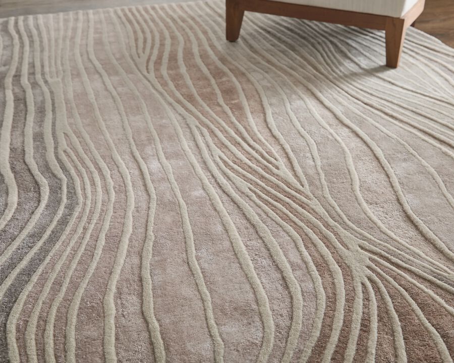 Maridian 8A71F Taupe/Beige 5' x 8' Rug