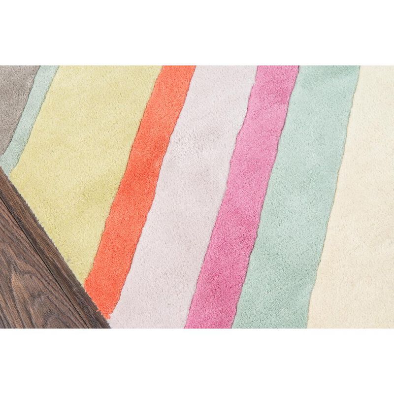 Novogratz Contemporary Rectangle Area Rug, Grey, 3'6 X 5'6