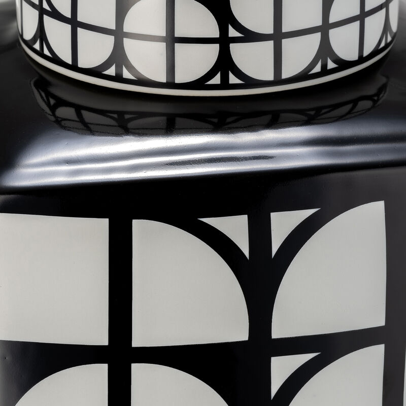 18H Square Jar W/ Lid image number 3