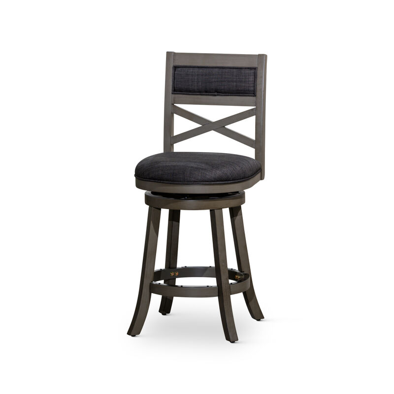 Streamdale Swanky Swivel Stool in Gray