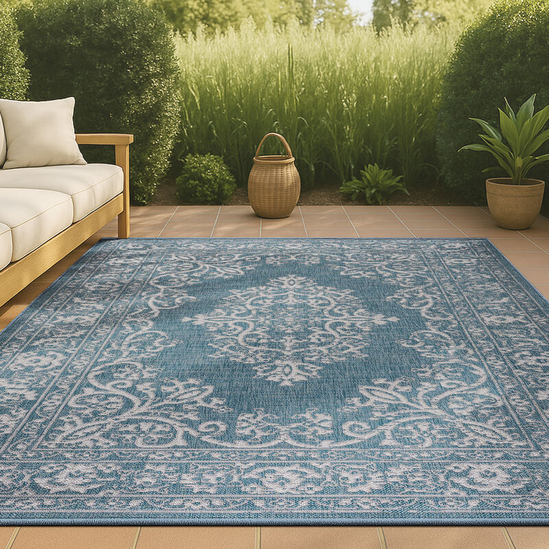 Galon Filigree Indoor/Outdoor Area Rug