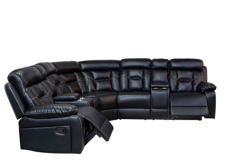 Sectional Sofa with Manual Reclining