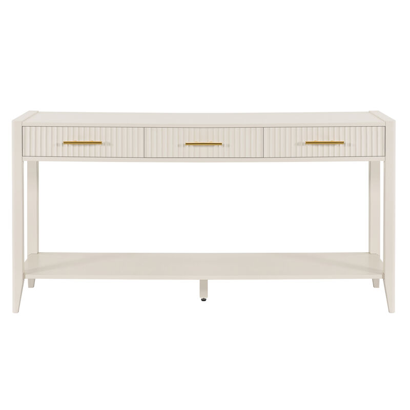 Merax Entryway Console Table with Drawers