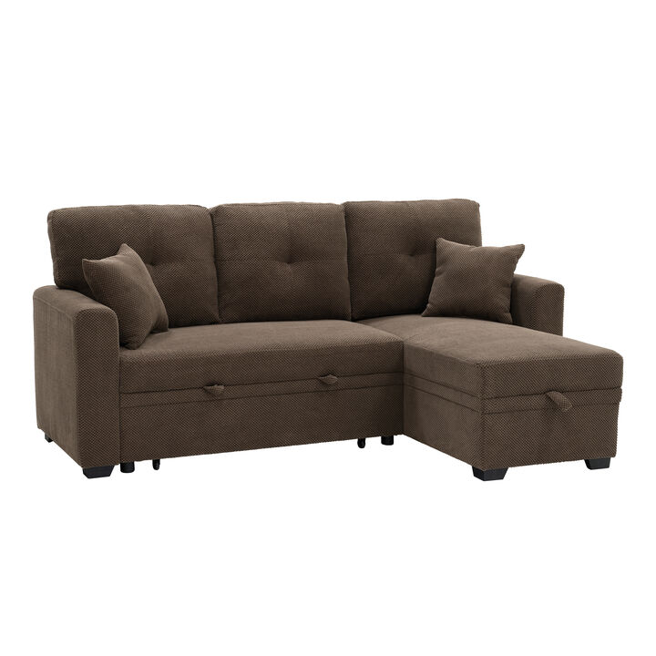 Ludfob Storage Sleeper Sofa