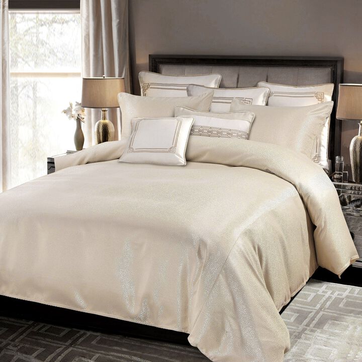 Marilyn Modern Bubble Gold King Comforter Set