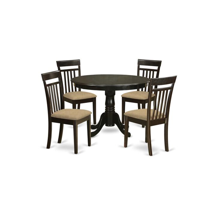 5 Pc Kitchen nook Dining set-Kitchen Dining nook-and 4 Kitchen Chairs