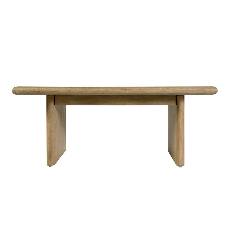 Butler Specialty Halmstad 42 in. W Rectangular Wood Coffee Table, Light Brown image number 4