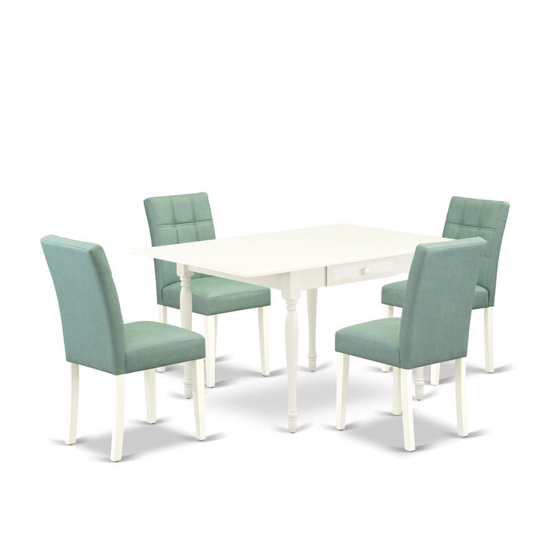5 Piece Modern Dining Table Set contain A Dining Table