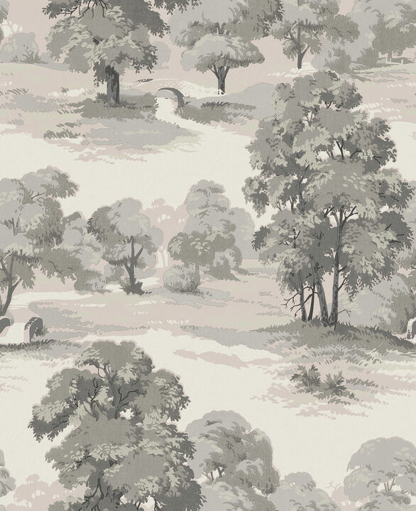 Sherwood Grey Glade Wallpaper