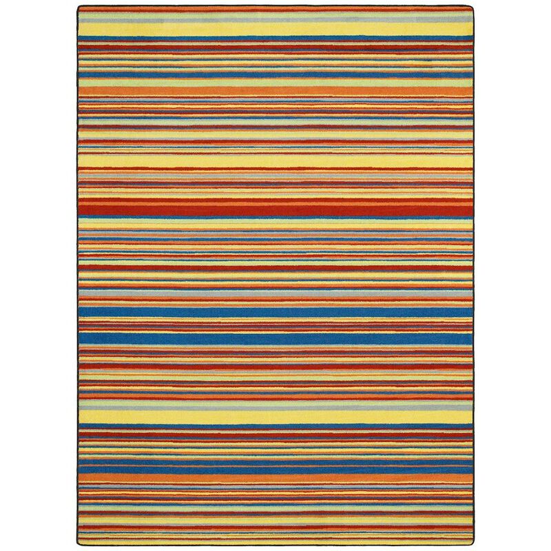 Joy Carpets Kid Essentials Latitude 7'8 x 10'9 Area Rug in Color Aztec
