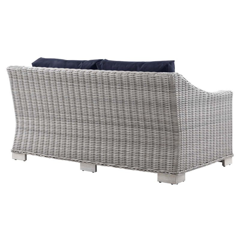 Modway - Conway Outdoor Patio Wicker Rattan Loveseat