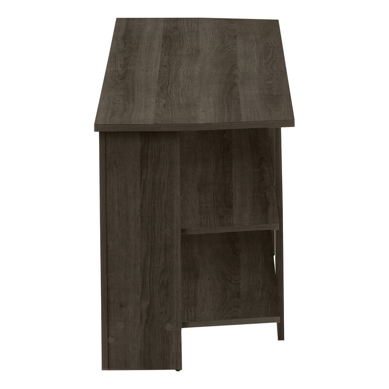 Monarch Specialties I 2514 Tv Stand, 42 Inch, Console, Media Entertainment Center, Storage Shelves, Living Room, Bedroom, Laminate, Brown, Contemporary, Modern