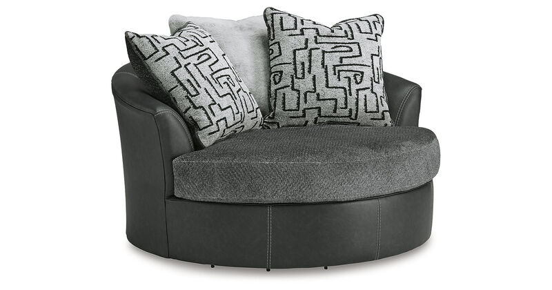 Oversized Swivel Accent Chair