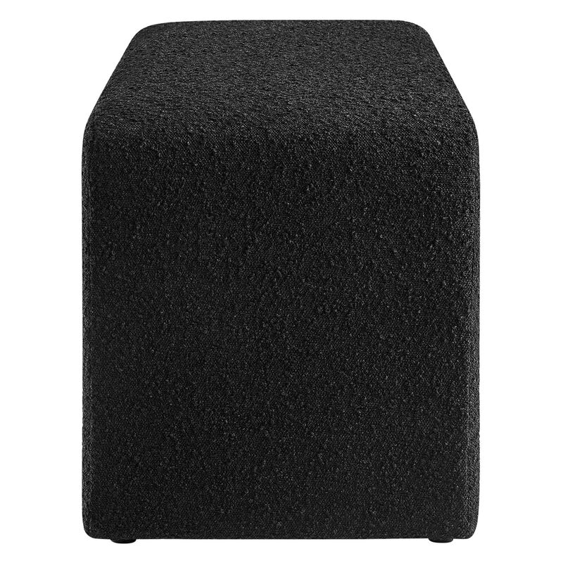 Modway EEI-6736-BLK Simba Boucle Fabric Waterfall Long Bench, Black image number 2