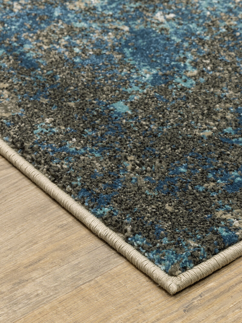 Venice 5'3" x 7'3" Blue Rug image number 2