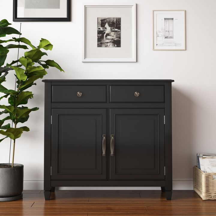 Wommab Solid Wood Entryway Storage Cabinet