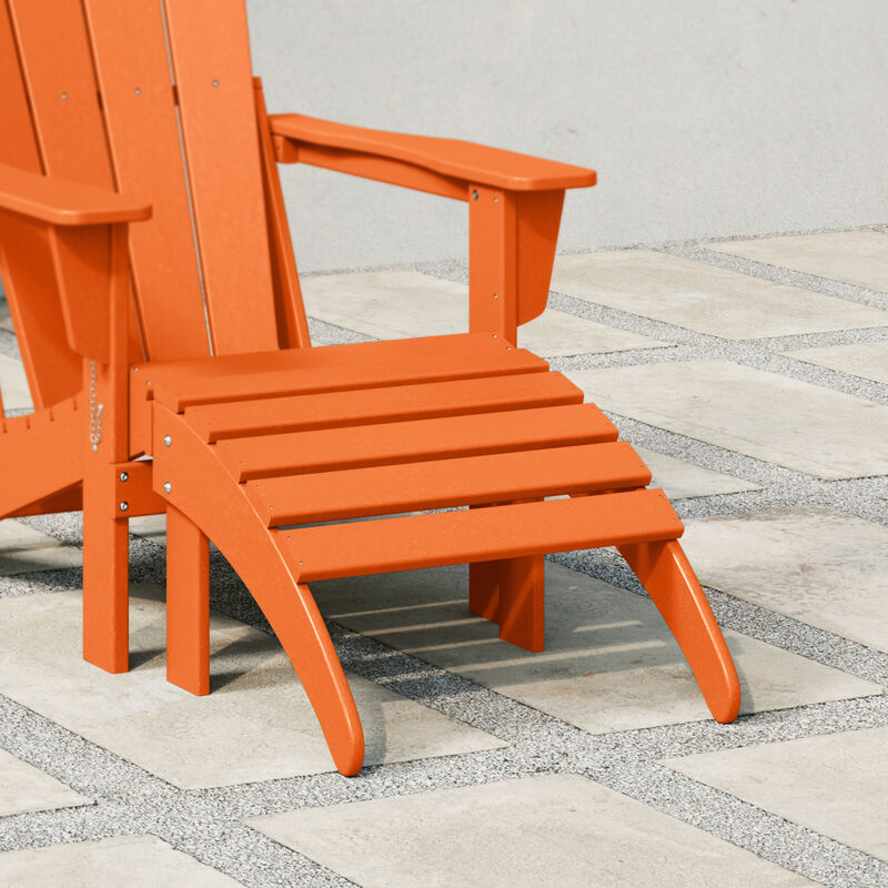 WestinTrends Outdoor ottoman for Adirondack chair