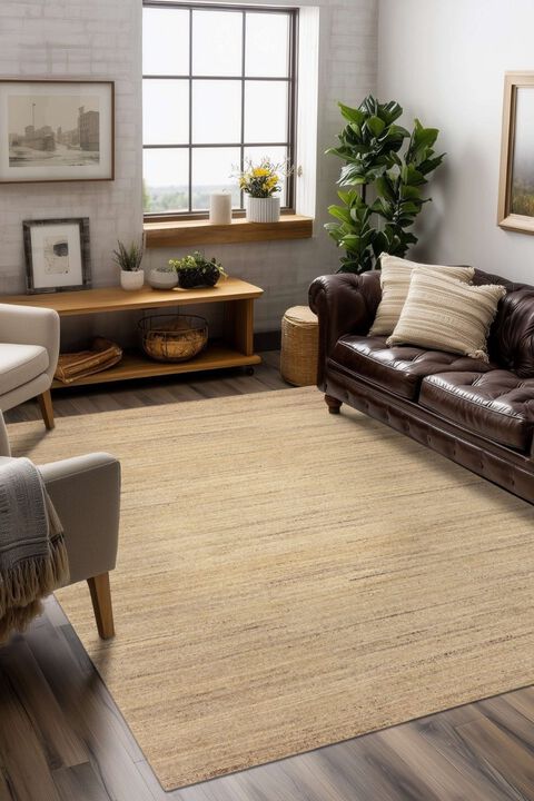 Raja Dark Beige 10' x 14' Rug