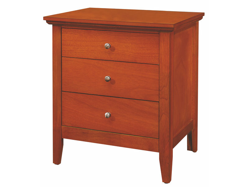 Hammond 3-Drawer Nightstand (26 in. H x 18 in. W x 24 in. D) image number 0