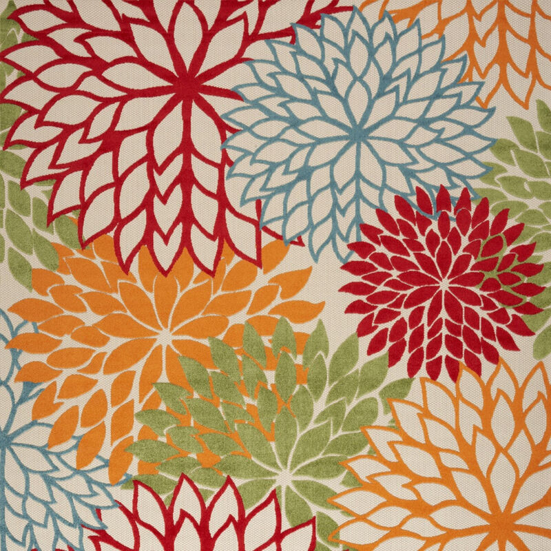 HomeRoots Indoor Outdoor Area Rug image number 5