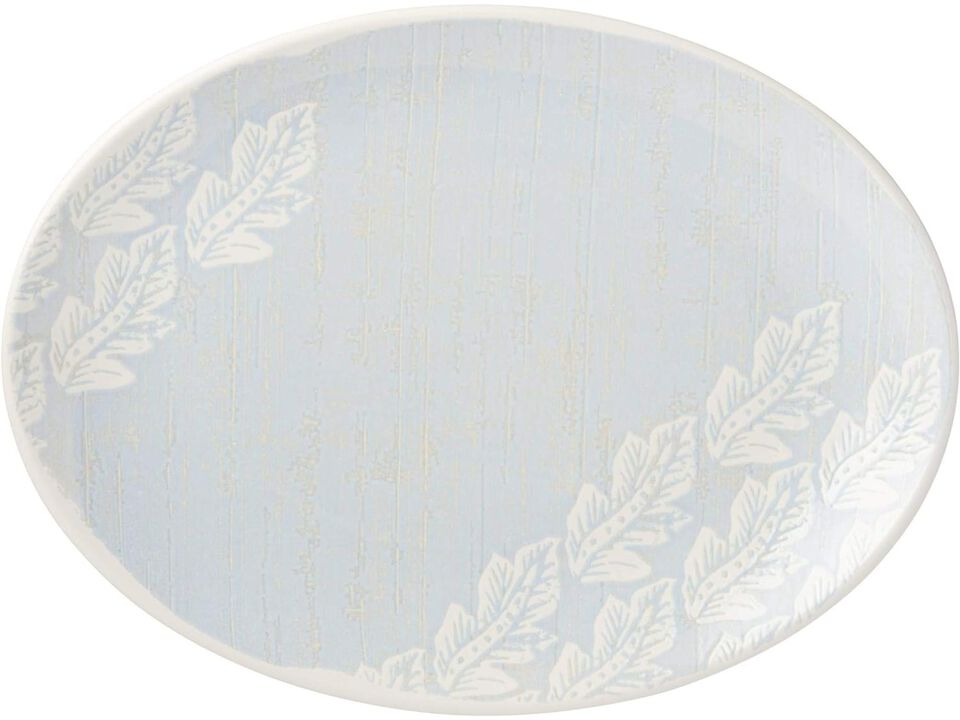 Lenox Textured Neutrals Leaf Platter