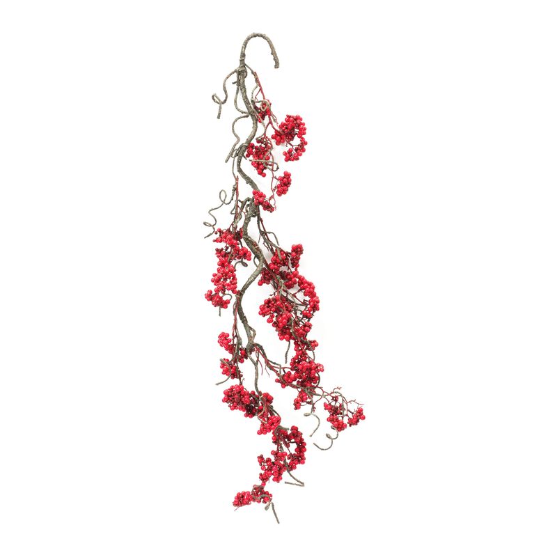 Berry and Twig Garland Set of 3 for Christmas and Winter Accents