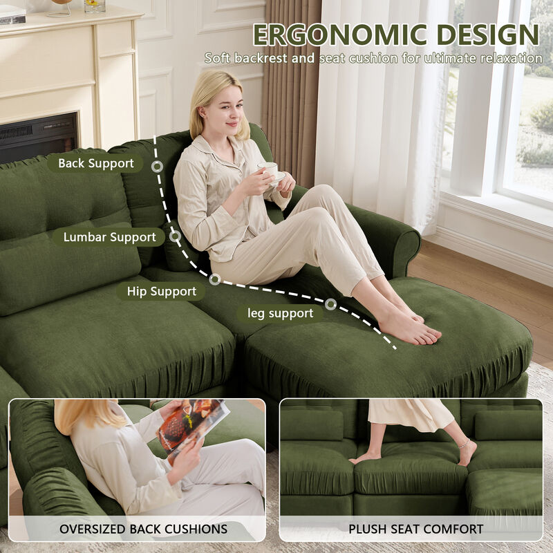 Katjem L‑Shape Modular Sectional Sofa image number 5