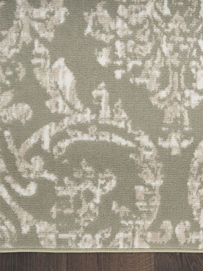 Jubilant JUB09 Olive 2'3" x 7'3" Rug image number 2