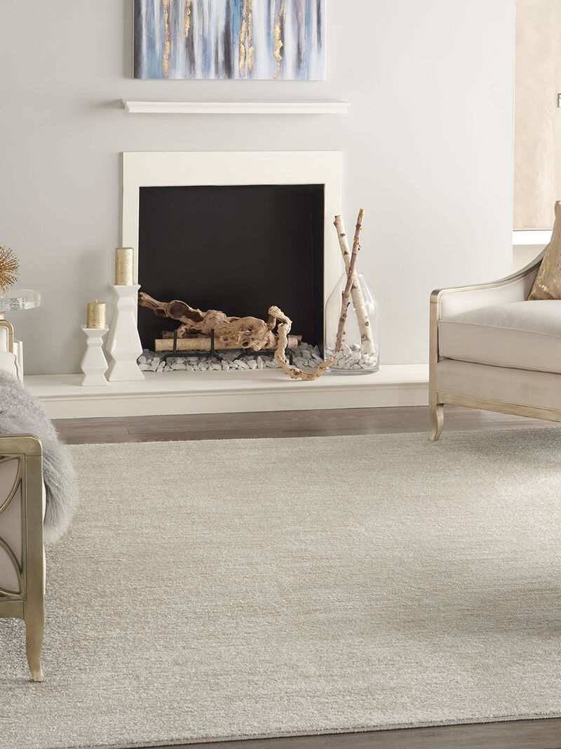 Nourison Essentials NRE01 Ivory/Beige 7' x Square Rug image number 7