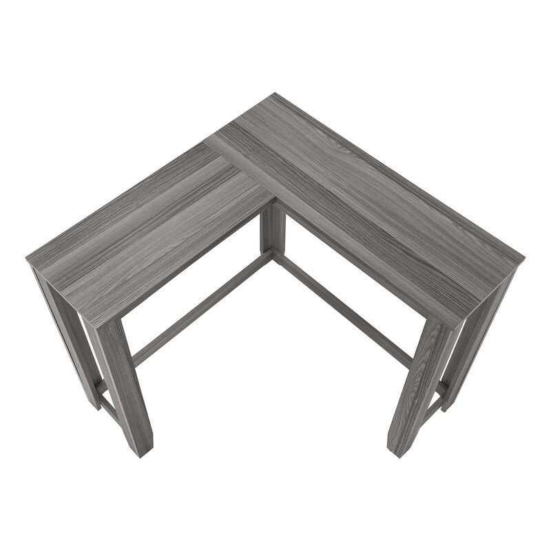 Monarch Specialties I 3658 Accent Table, Console, Entryway, Narrow, Corner, Living Room, Bedroom, Laminate, Grey, Contemporary, Modern