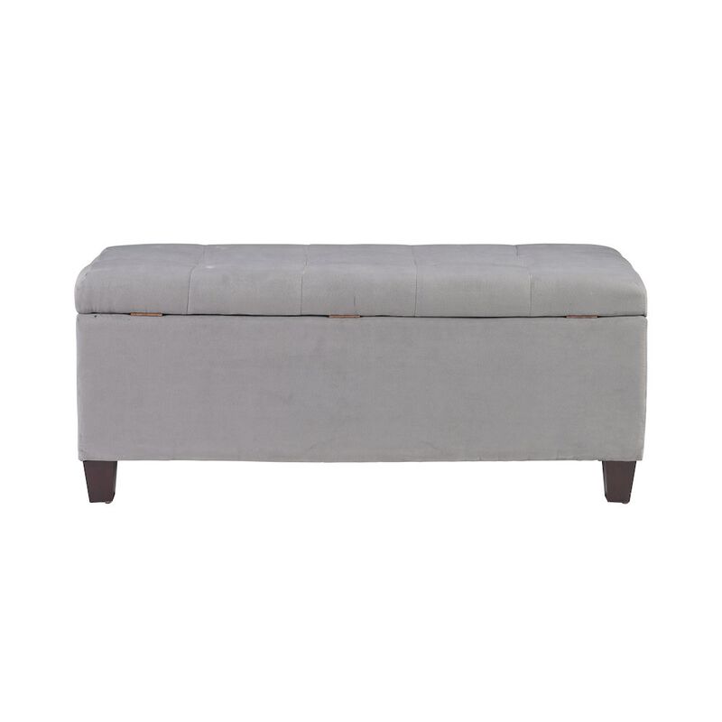 Linon Carmen Shoe Storage Ottoman image number 9