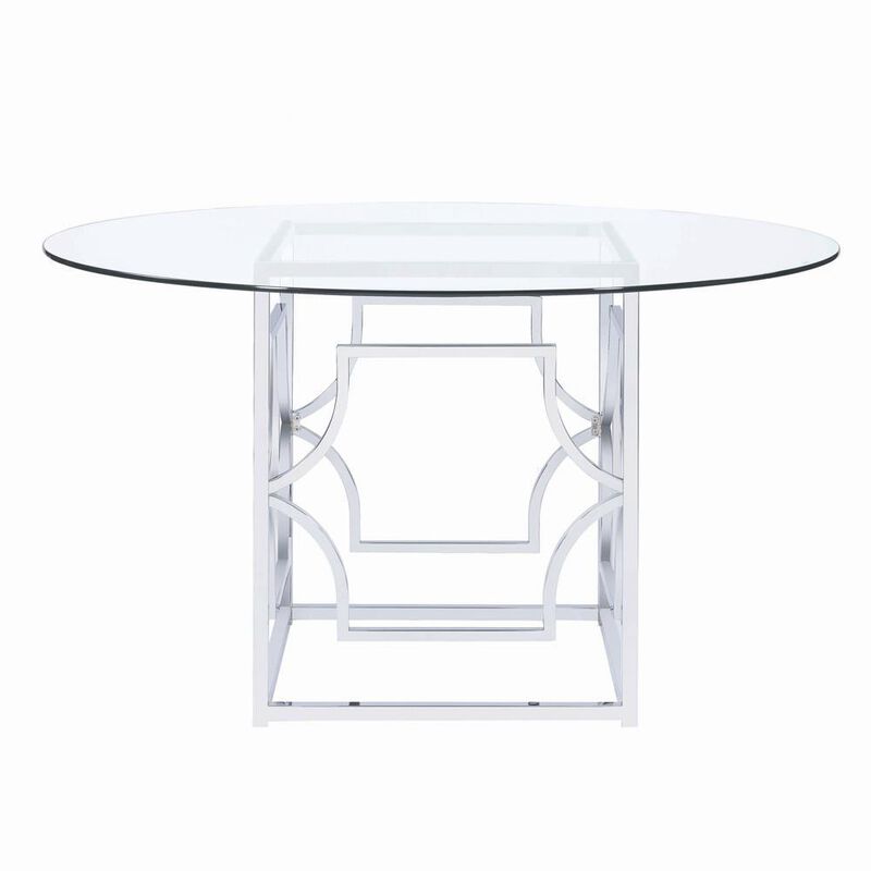 Coaster Co. of America Starlight Dining Table Base Chrome