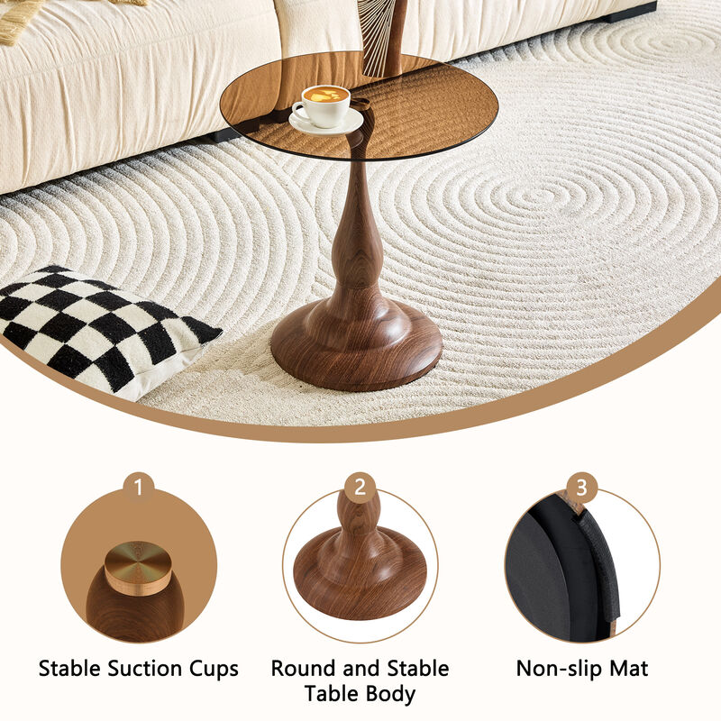 20" Metal Side Table image number 8